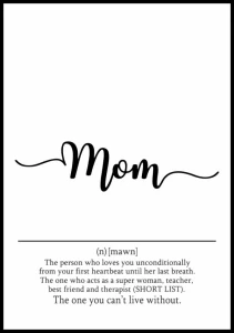 Plakat mom