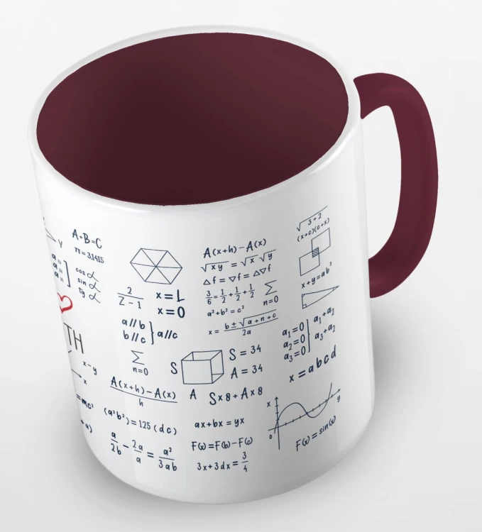 kolorowy kubek z wzorami matematycznymi - kolor bordowy.jpg