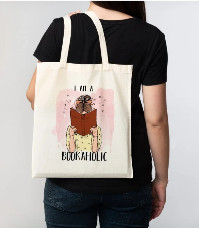Torba bawełniana bookaholic