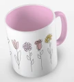 kolorowy kubek - flowers - z kwiatami - kolor różowy.jpg