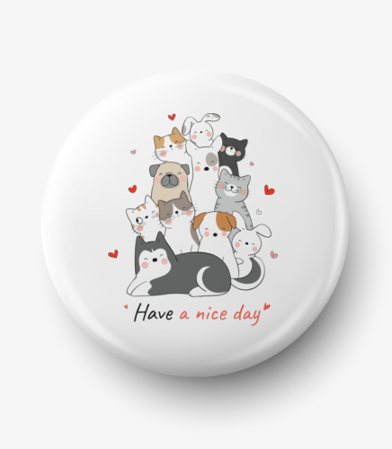 Button have a nice day