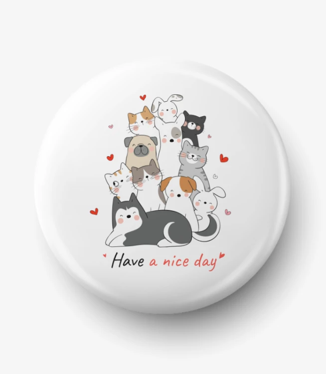 Button have a nice day