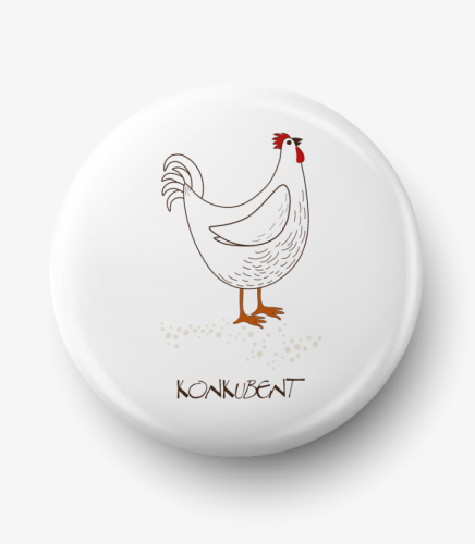 Button konkubent 01