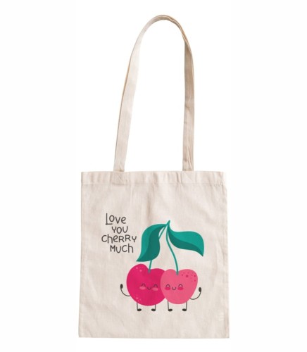 torba bawełniana z długimi uszami, z nadrukiem - love you cherry much.jpg