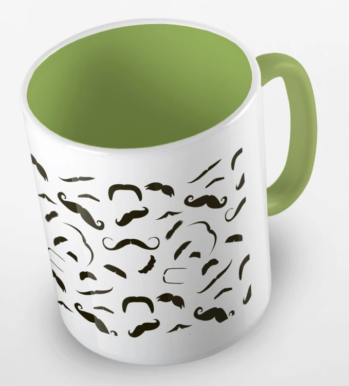 kolorowy kubek black mustache - kolor jasnozielony.jpg