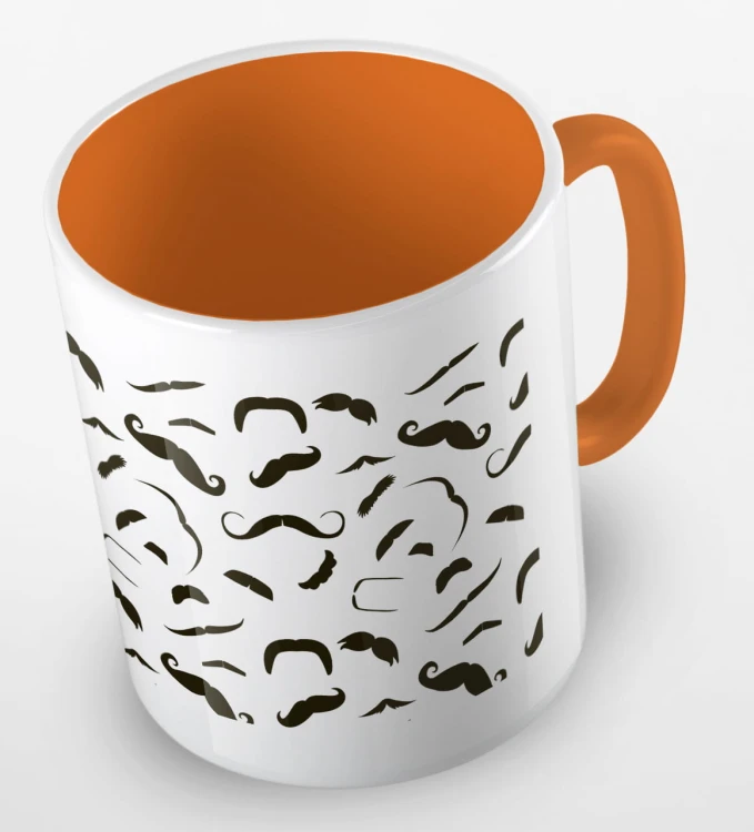 kolorowy kubek black mustache - kolor pomarańczowy.jpg
