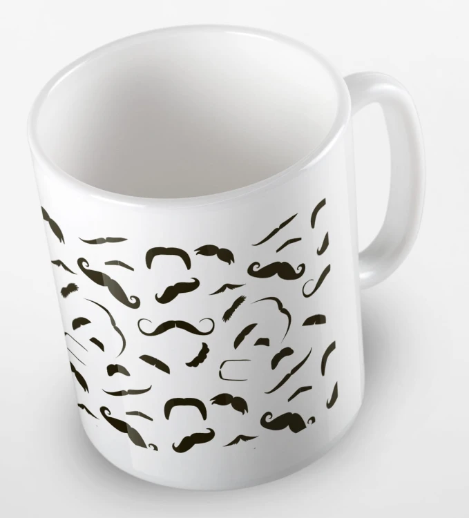 kolorowy kubek black mustache - kolor biały.jpg
