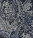 Próbka fototapety dark tropical leaves