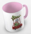 kolorowy kubek cute christmas bear - kolor różowy.jpg