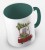 kolorowy kubek cute christmas bear - kolor ciemnozielony.jpg