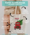 torba bawełniana z długimi uszami, z choinką na aucie oraz hasłem wesołych świąt - parametry produktu.jpg