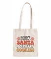 torba bawełniana z długimi uszami, z hasłem sorry santa, i ate the cookies.jpg