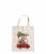 torba bawełniana z krótkimi uszami with cute christmas bear.jpg
