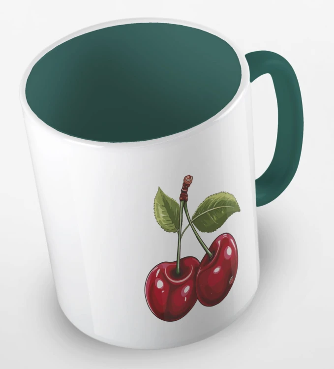 kolorowy kubek sweet cherry - ciemnozielony.jpg
