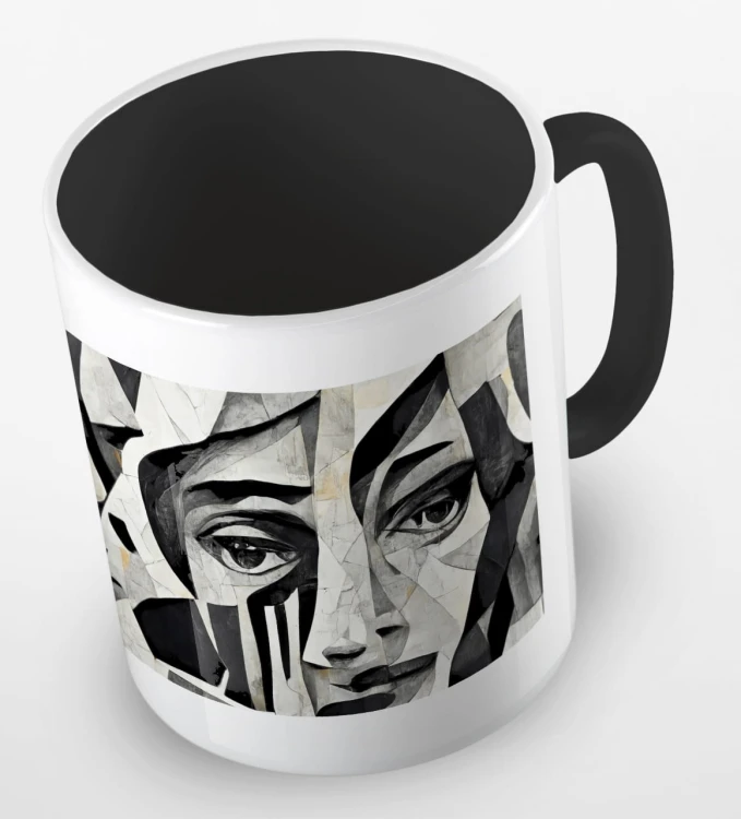 kolorowy kubek - black and white portrait - kolor czarny.jpg