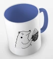 kolorowy kubek z hasłem strong like my coffee oraz uroczym niedżwiedziem - kolor niebieski.jpg