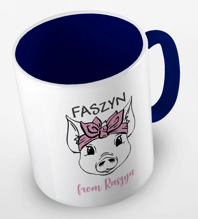kolorowy kubek z zabawnym hasłem faszyn from Raszyn - kolor granatowy.jpg