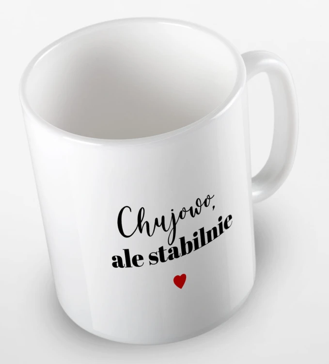 kolorowwy kubek - chujowo ale stabilnie - kubek biały.jpg