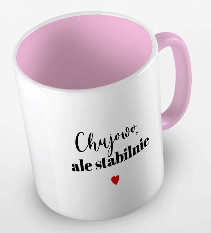 kolorowwy kubek - chujowo ale stabilnie - kubek różowy.jpg