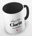 kolorowy kubek z hasłem - jedyna taka ciocia  na świecie - kolor czarny.jpg