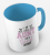 kolorowy kubek z hasłem - I am not only an aunt, i am a great aunt - błękitny kolor kubka.png