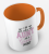 kolorowy kubek z hasłem - I am not only an aunt, i am a great aunt - pomarańczowy kolor kubka.png