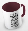 kolorowy kubek z hasłem - a truly great boss is hard to find difficult to part with and impossible to forget - kolor bordowy.jpg