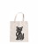 torba bawełniana z krótkimi uszami, z nadrukiem - crazy cat lady 01.jpg