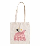 Torba bawełniana we can change the world