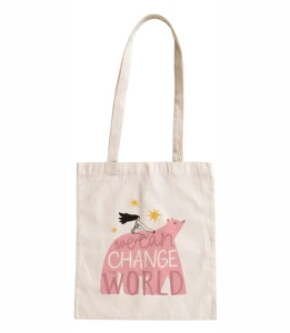 Torba bawełniana we can change the world