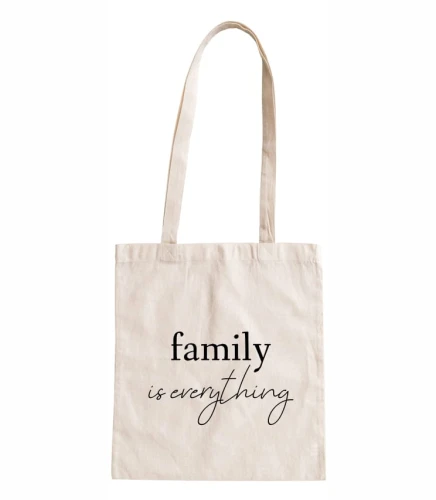 torba bawełniana z długimi uszami, z nadrukiem - family is everything.jpg