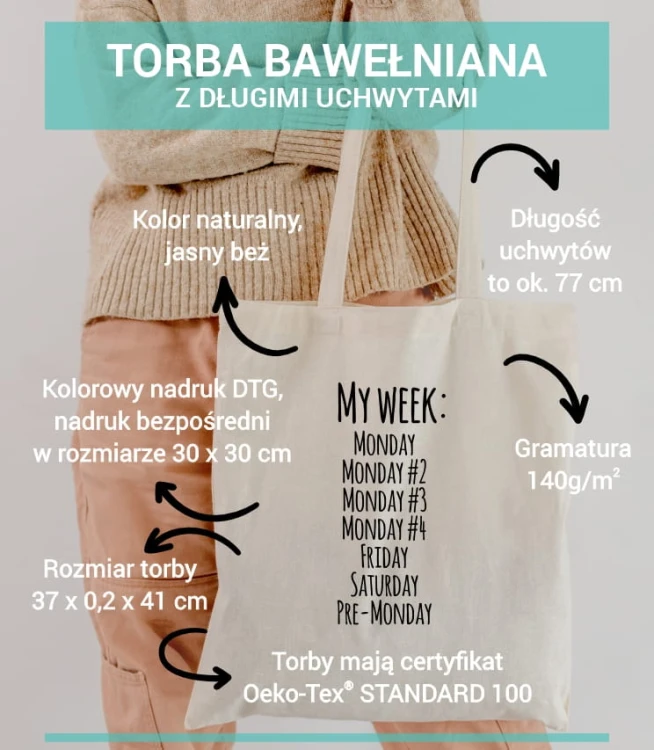 torba bawełniana z nadrukiem - my week - parametry.jpg