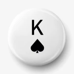 Button król pik