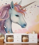 Fototapeta cute adorable unicorn