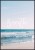 Plakat na ścianę przedstawiające plażę nad oceanem, pastelowe zdjęcie oceanu