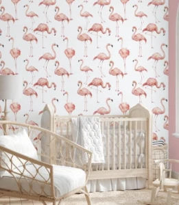 Tapeta Pink flamingo