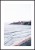 Plakat z kalifornijską plażą w ciepły dzień, fotografia z białym marginesem dookoła