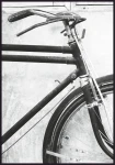 Plakat zabytkowy rower