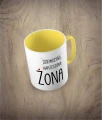 Kubek ŻONA - żółty