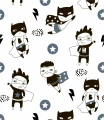 Tapeta cute boy hero 50x50 cm
