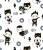Tapeta cute boy hero 50x50 cm