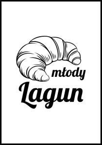 Plakat młody lagun