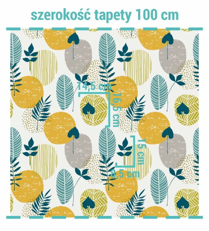 Wielkość wzoru na tapecie abstrakcyjna jesień.