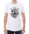 Biały T-shirt męski dla wielbiciela wolności