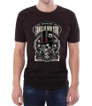 Czarny T-shirt dla niego - gangi Nowego Jorku