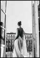 Plakat lady in window