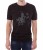 Czarny T-shirt dla niego z głowonogiem