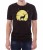 Czarny T-shirt dla niego z księżycem i jeleniem