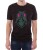 Czarny T-shirt męski kangur bokser
