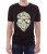 Czarny T-shirt dla niego z lwem w okularach przeciwsłonecznych